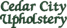 Cedar City Upholstery Logo